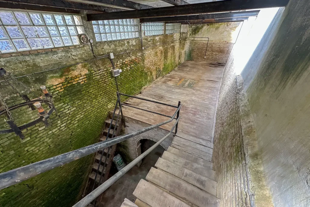 Interior de la bodega de la vivienda