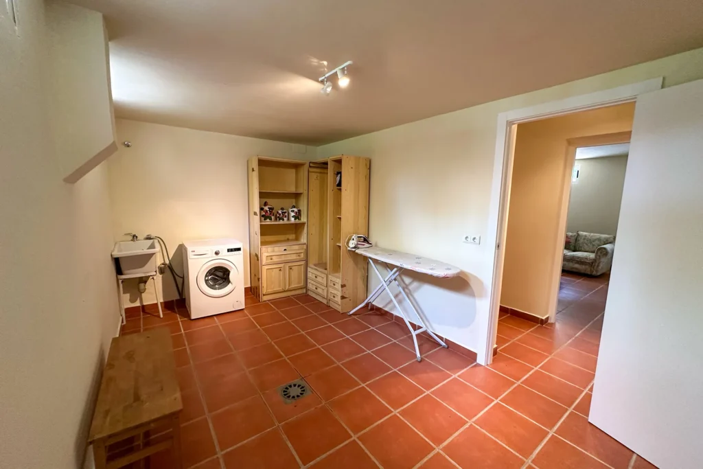 Lavandería del chalet en Nuevo Portil