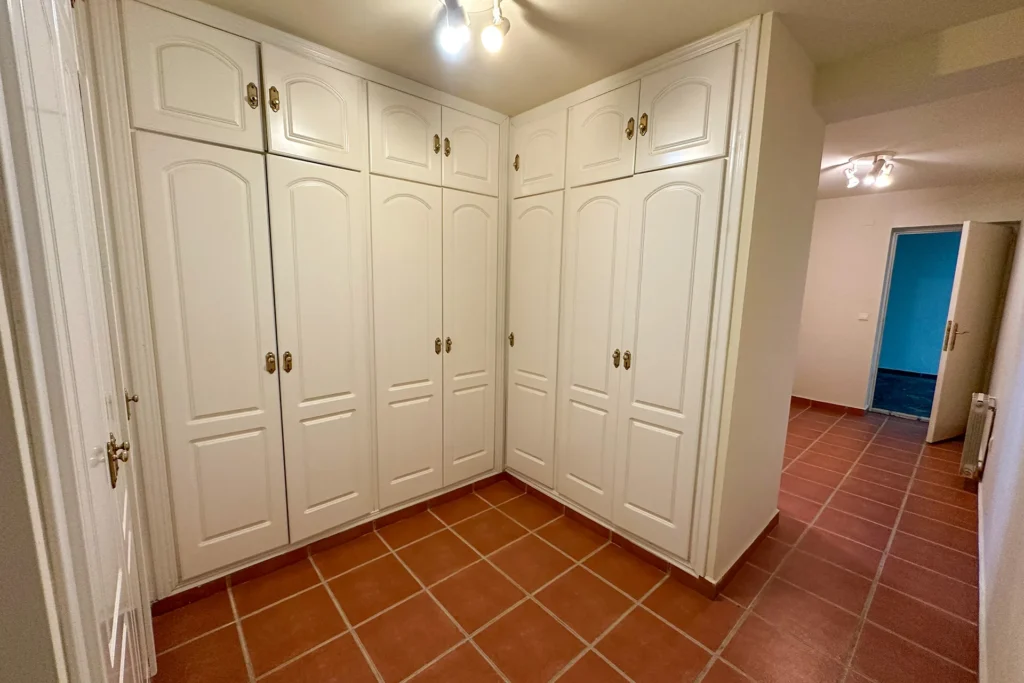 Vestidor del chalet en Nuevo Portil
