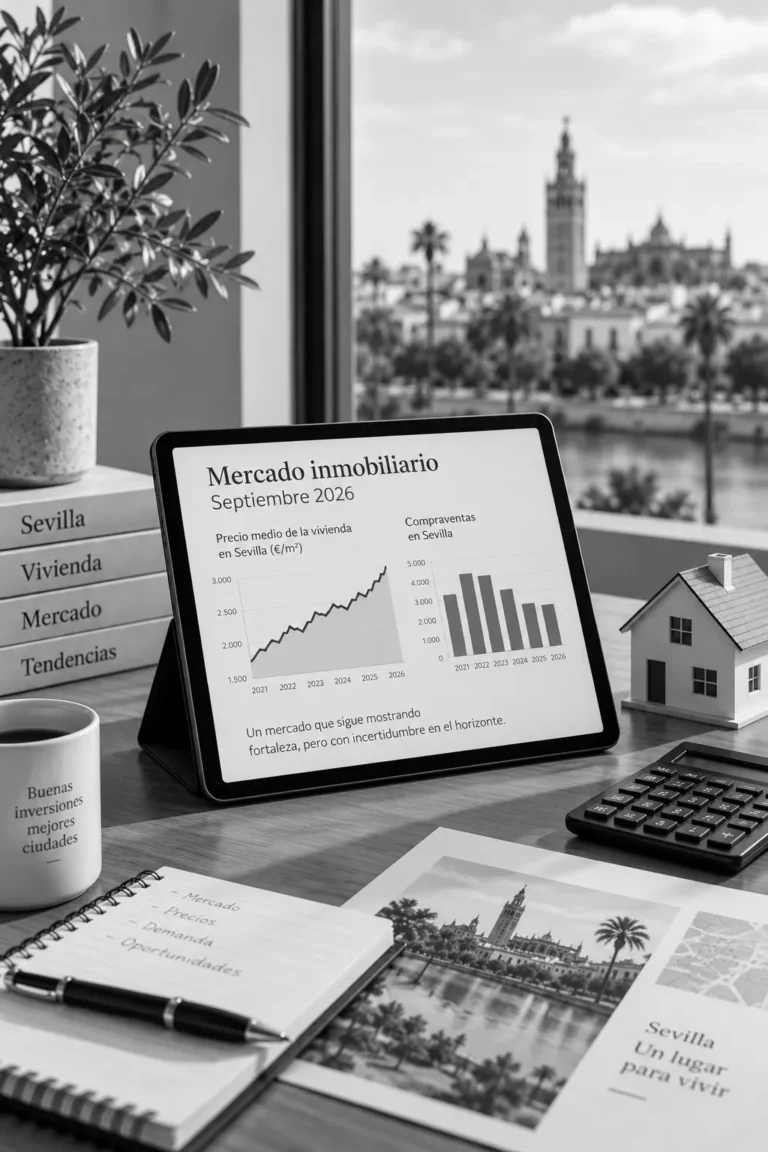Mercado inmobiliario de Sevilla en septiembre de 2026